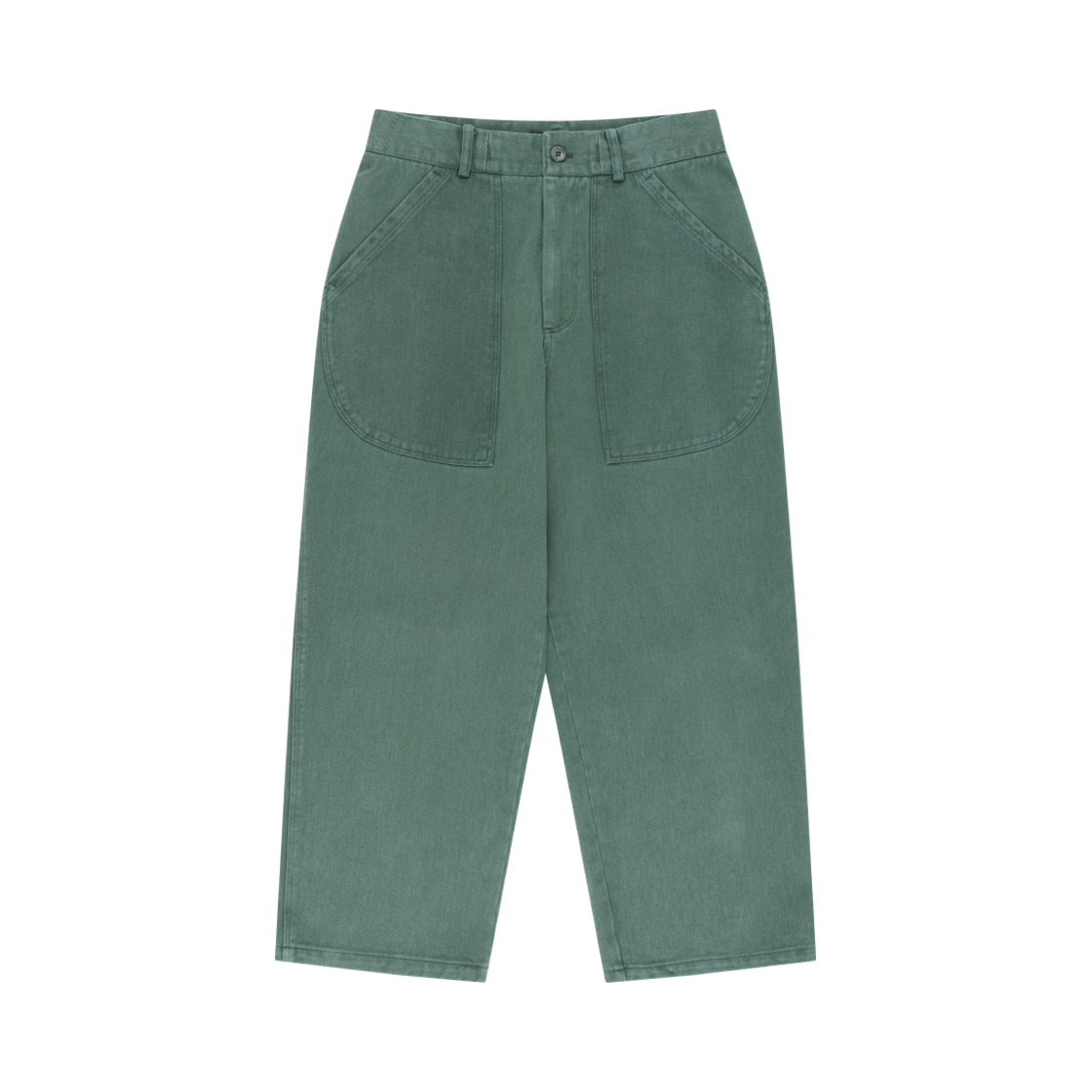 SS25PTS081GN Hongwoosung Washed Fatigue Pants Green