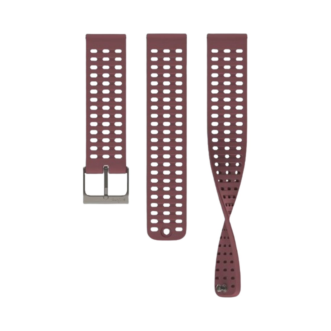 순토 22mm 애슬레틱 2 실리콘 스트랩 S & M 다크 루비(Suunto 22mm Athletic 2 Silicone Strap S & M Dark Ruby)