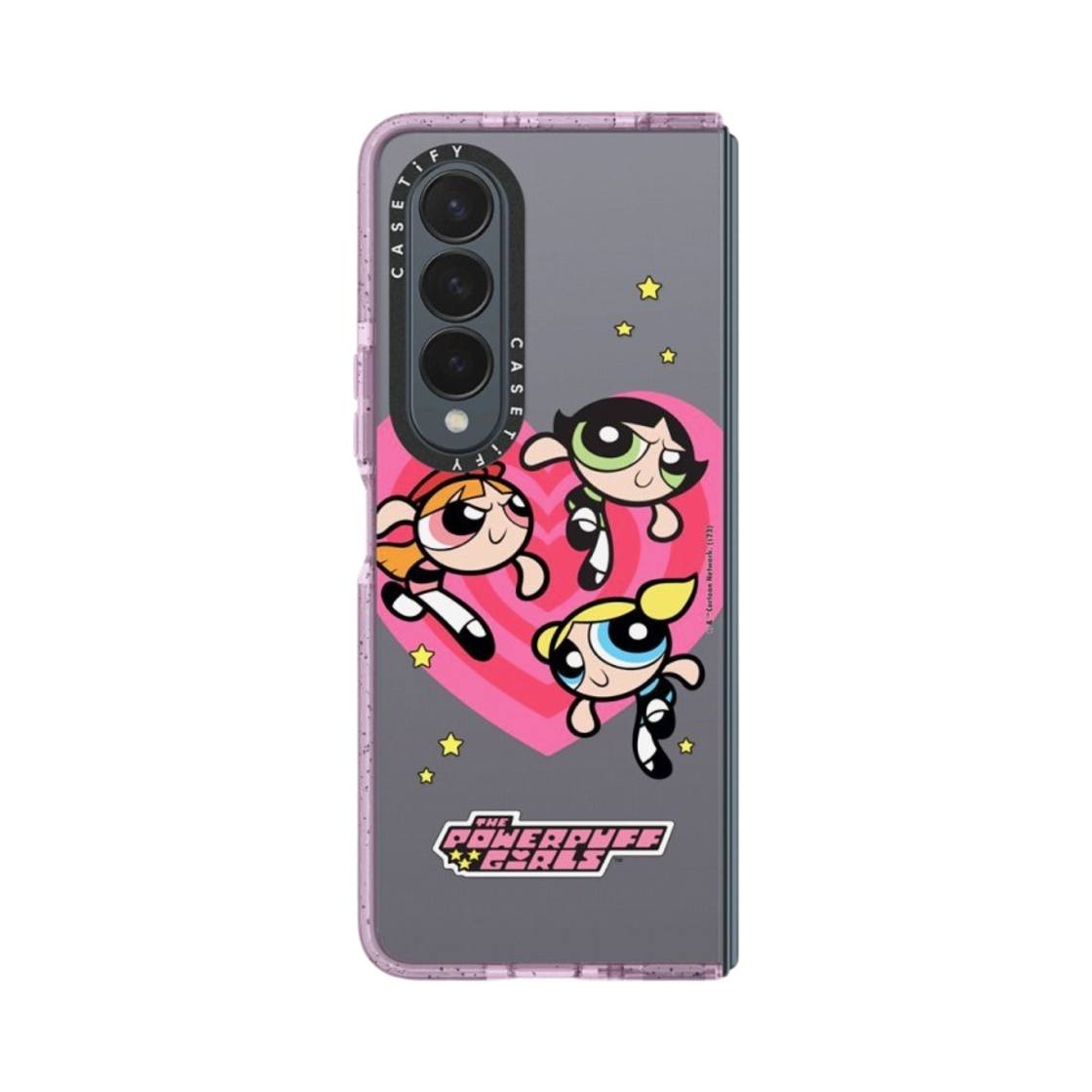 케이스티파이 x 파워퍼프걸 갤럭시 하트 임팩트 케이스 반투명 헤이즈 퍼플(Casetify x The Powerpuff Girls Galaxy Heart Impact Case Sheer Haze Purple) - 4