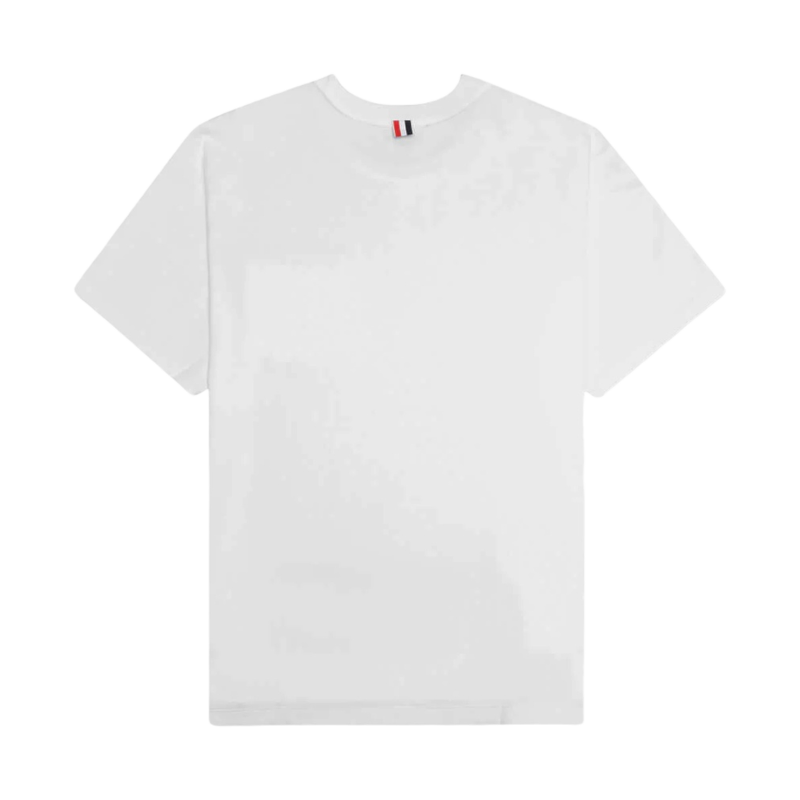 톰브라운 오버사이즈 숏슬리브 포켓 티셔츠 화이트(Thom Browne Oversized Short Sleeve Pocket T-Shirt White) - 2