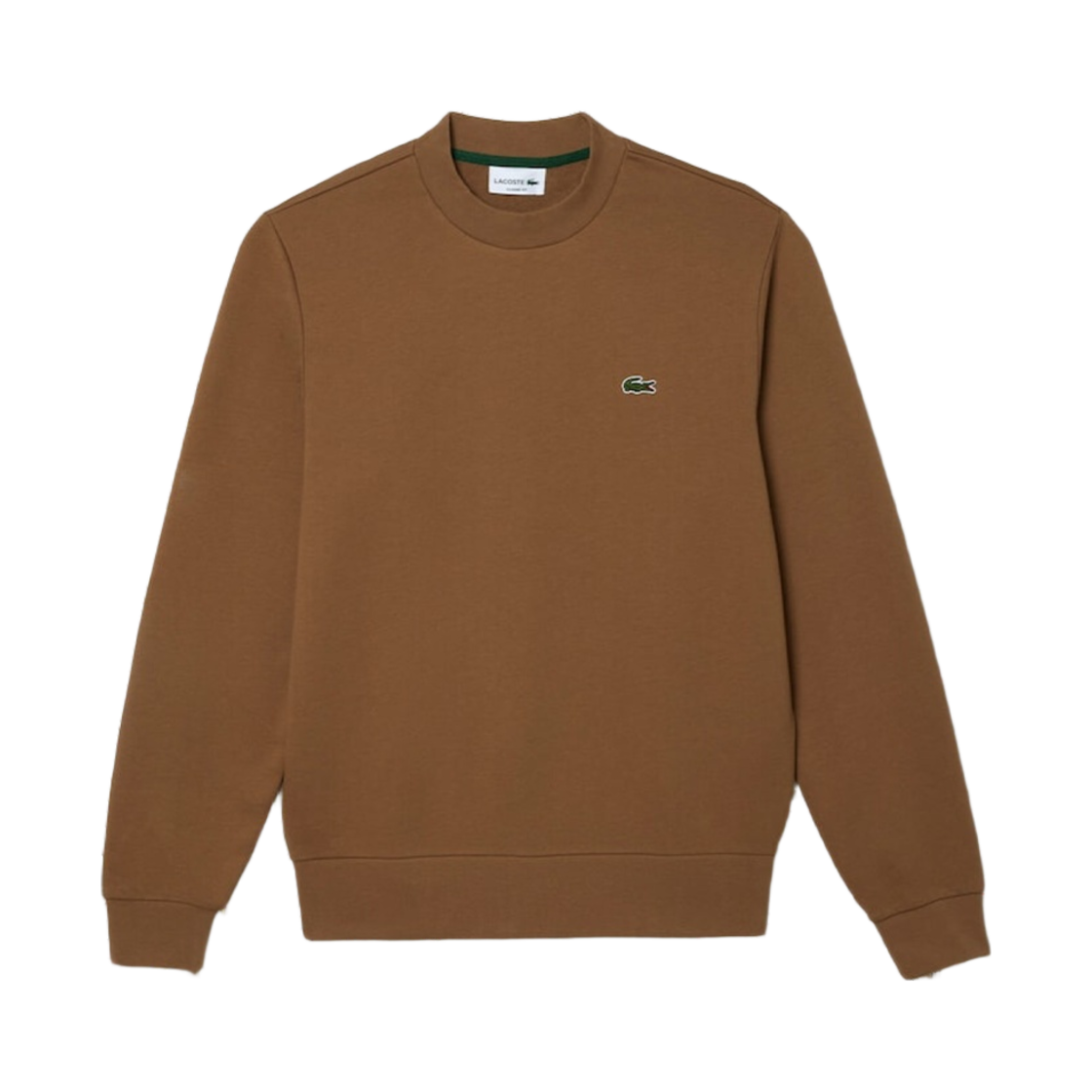 라코스테 베이직 크루넥 스웨트셔츠 브라운(Lacoste Basic Crewneck Sweatshirt Brown) - 1