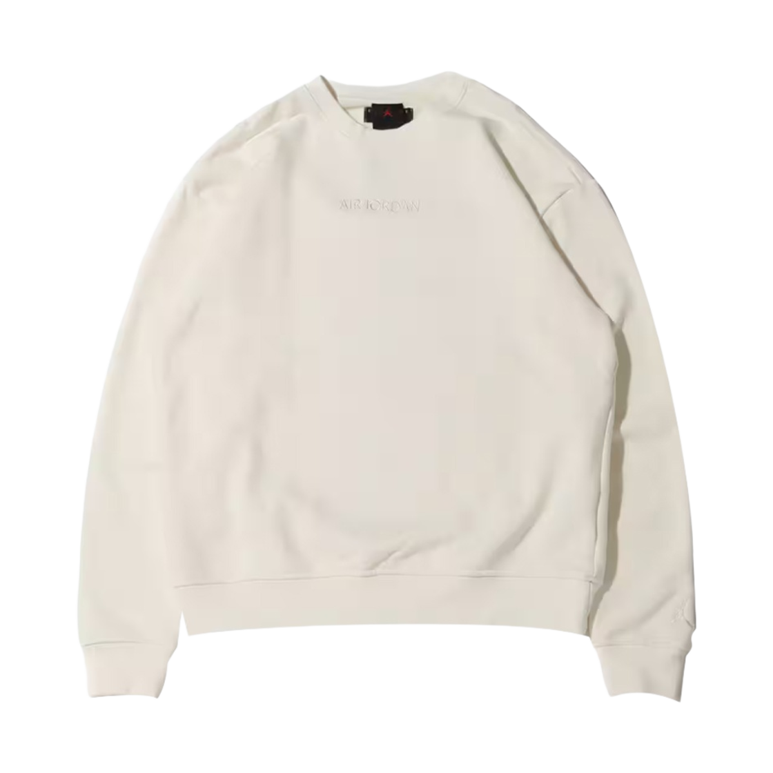 FJ7789-133 Jordan Wordmark Fleece Crewneck Sweatshirt Sail - Asia
