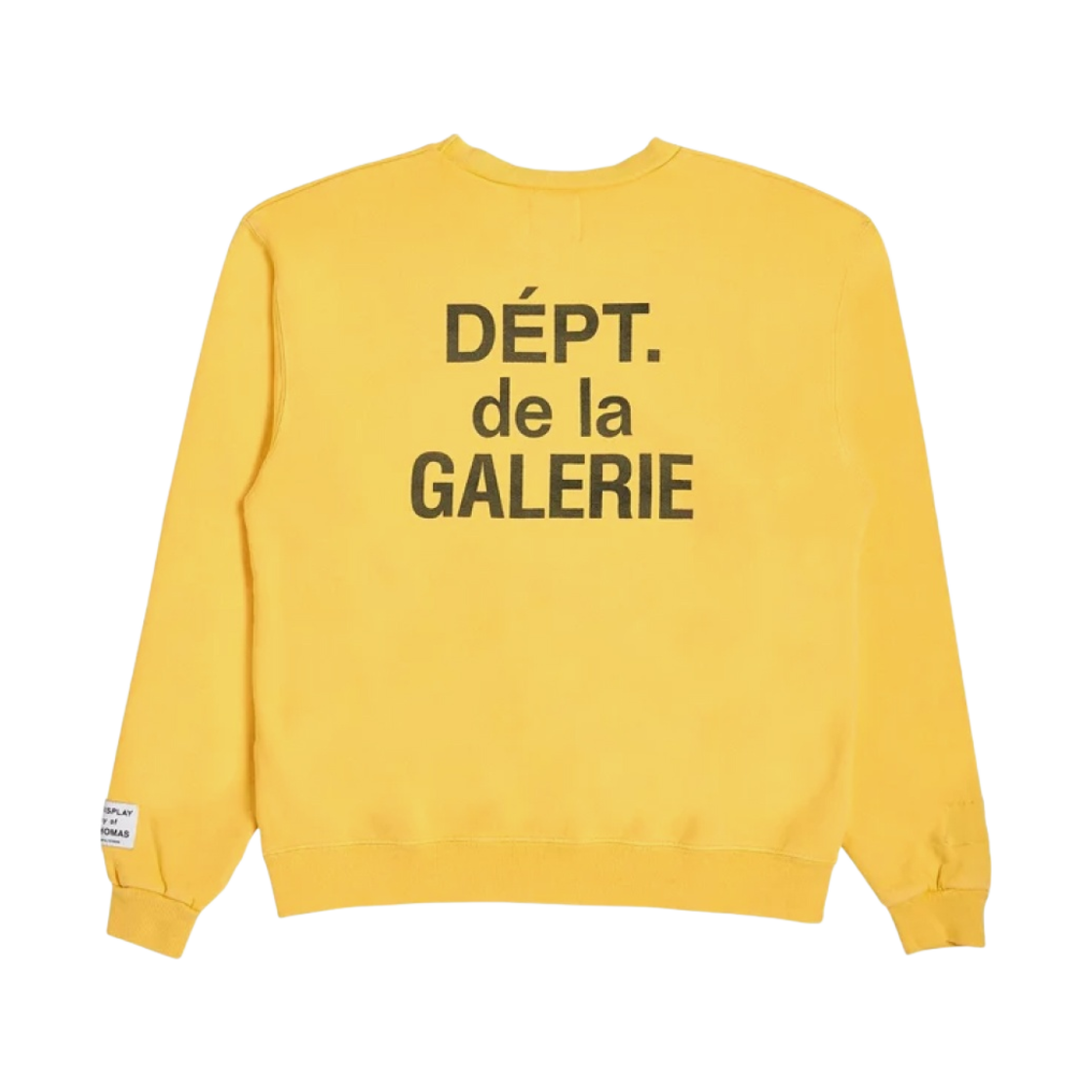 갤러리 디파트먼트 아트 댓 킬 리버시블 크루넥 옐로우(Gallery Dept. Art that Kills Reversible Crewneck Yellow) - 2