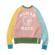 Human Made Tsuriami Crazy Pastel Sweatshirt Pink