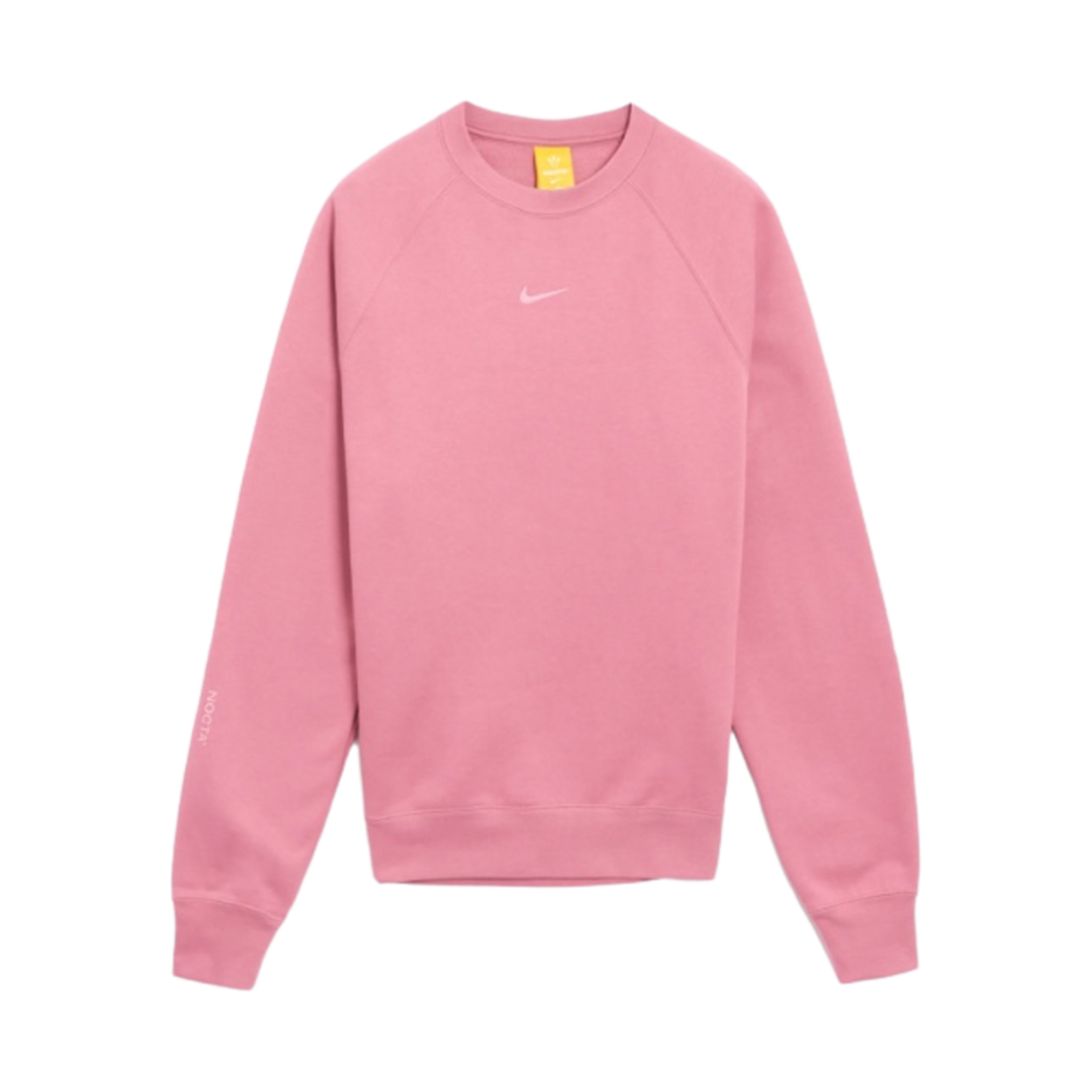 FN8160-667 Nike Nocta Fleece CS Crew Sweatshirt Desert Berry Elemental Pink - US/EU