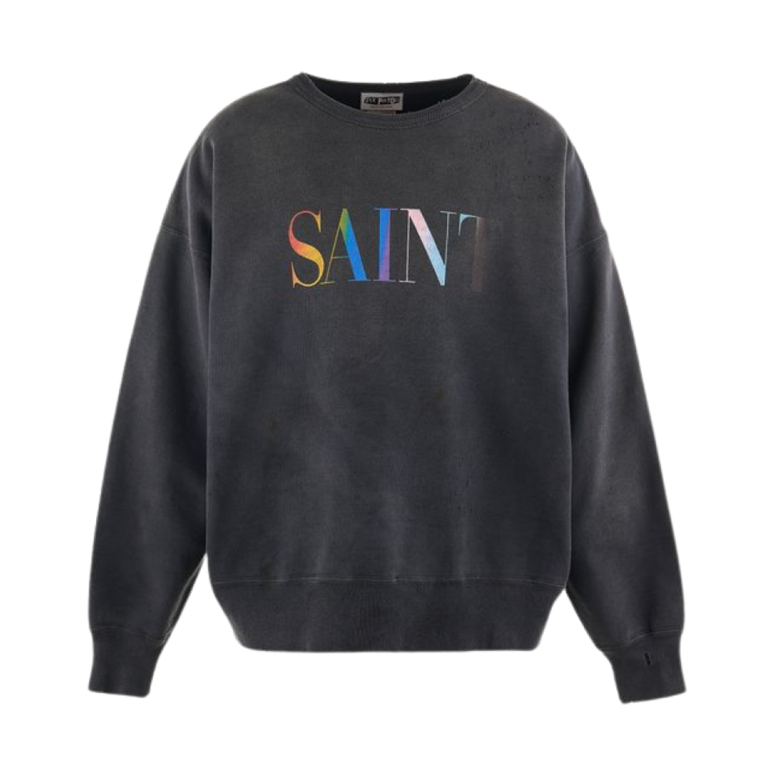 23aw SAINT M×××××× CREW NECK SWEAT JESUS BLUE XL＊