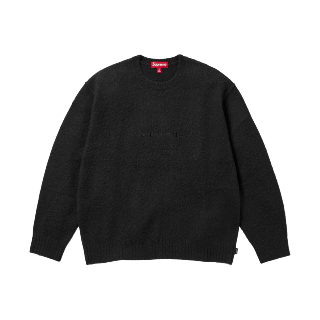 supreme Cashmere Sweater Black Stripe S