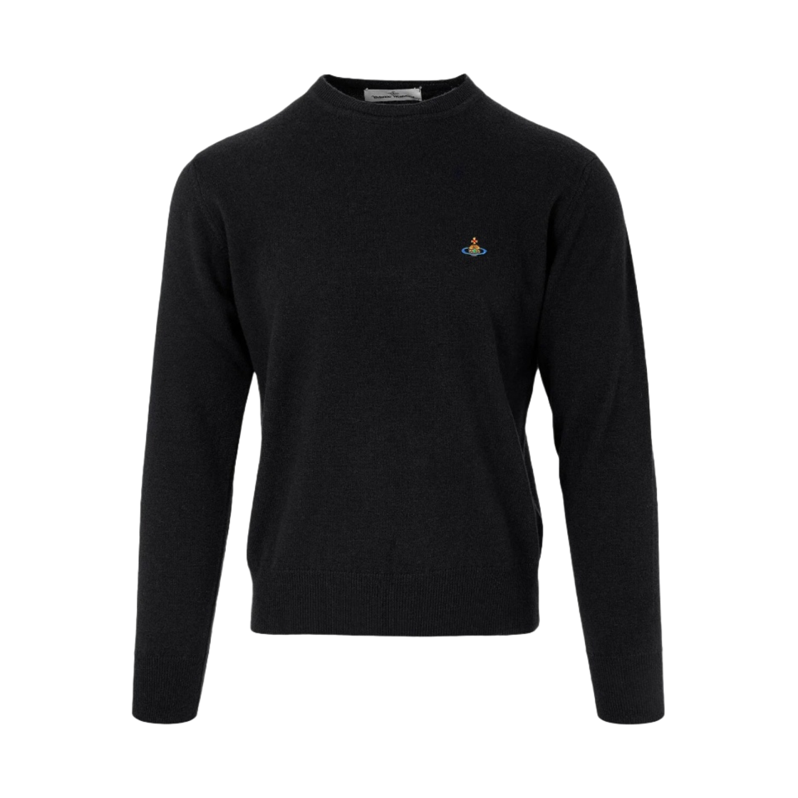 비비안 웨스트우드 라운드 넥 니트 블랙(Vivienne Westwood Round Neck Knit Black)