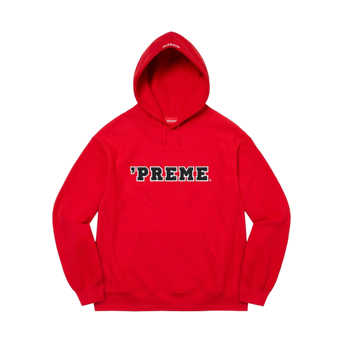 슈프림 프림 후드 스웨트셔츠 레드 - 22FW(Supreme Preme Hooded Sweatshirt Red - 22FW) - 1