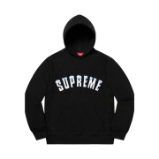 Supreme Icy Arc Hooded Sweatshirt Black - 20FW