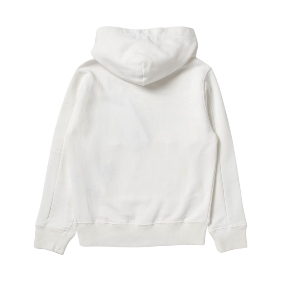 (키즈) C.P. 컴퍼니 U16 베이직 플리스 후드 거즈 화이트 - 23SS((Kids) C.P. Company U16 Basic Fleece Hoodie Gauze White - 23SS) - 2