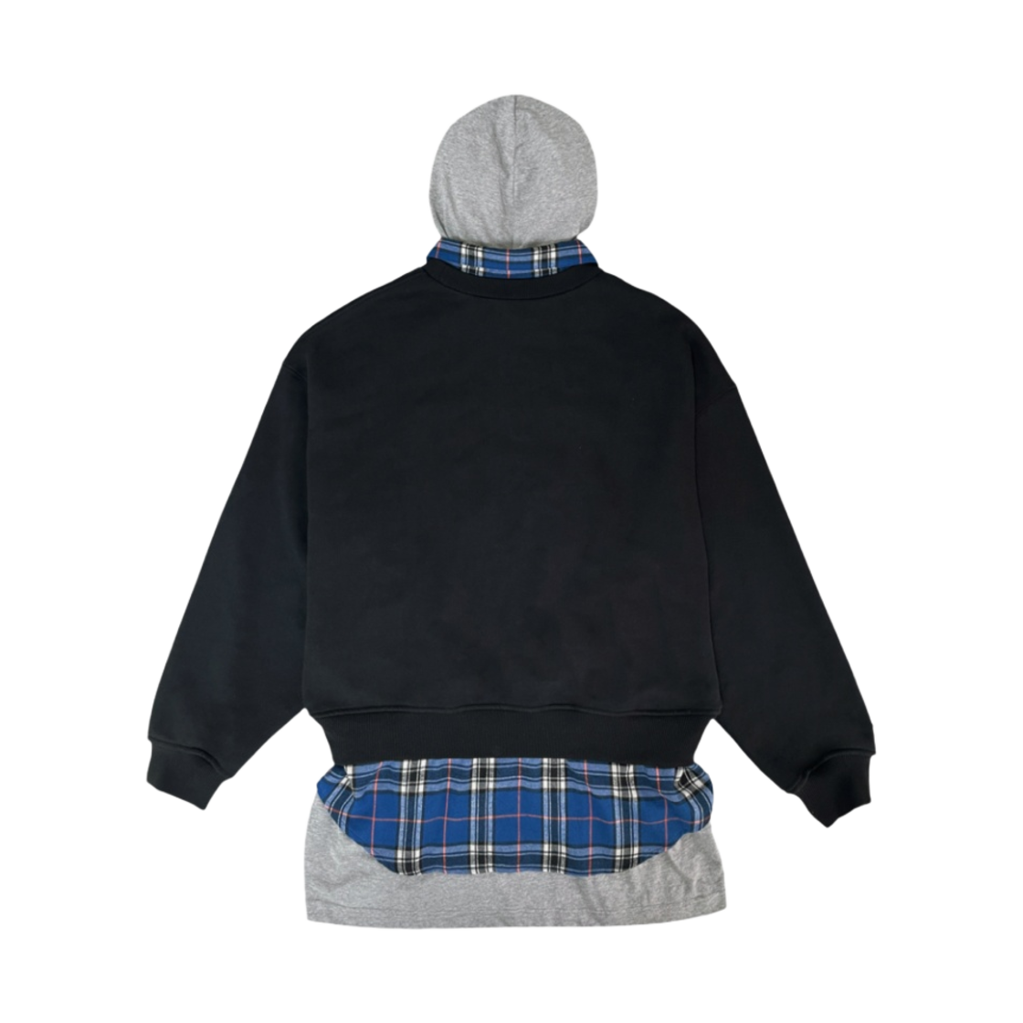 ★韓国の人気★【Project G/R】★3 LAYERED SWEATSHIR.T★ 프로젝트 G/R 3 레이어드 스웨트 팬츠 블랙 | PROJECT G/R | KREAM