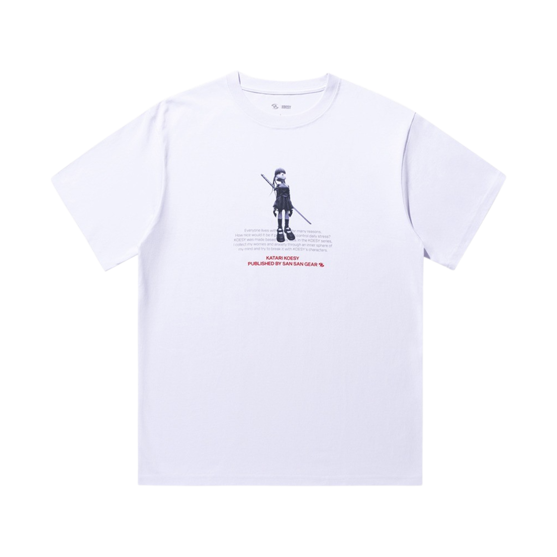 【SANSAN GEAR】 23SS SANSAN KOESY SERIES T-SHIRT ORANGE SAN SAN GEAR] 23SS SANSAN KOESY SERIES T-SHIRT ORANGE 正規品