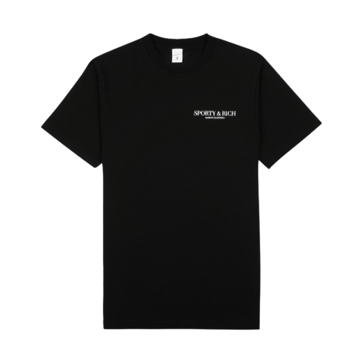 Sporty & Rich Made In California T-Shirt Black White