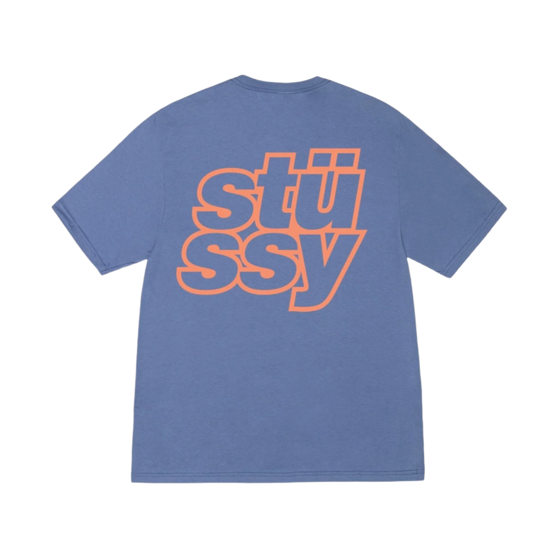스투시 스택드 티셔츠 스톰(Stussy Stacked T-Shirt Storm) - 1