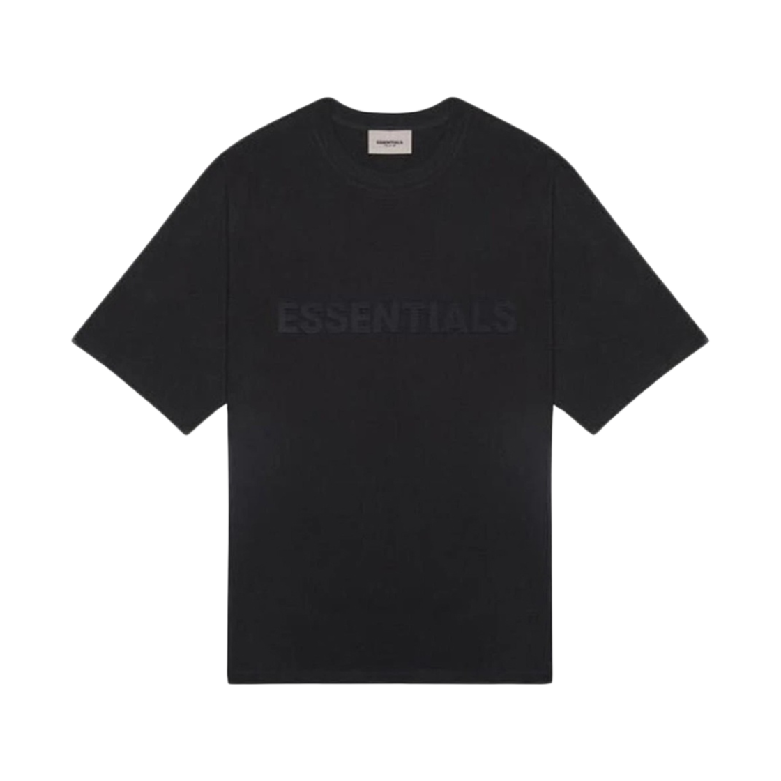 에센셜 3D 실리콘 아플리케 박시 티셔츠 다크 슬레이트/블랙 2020
