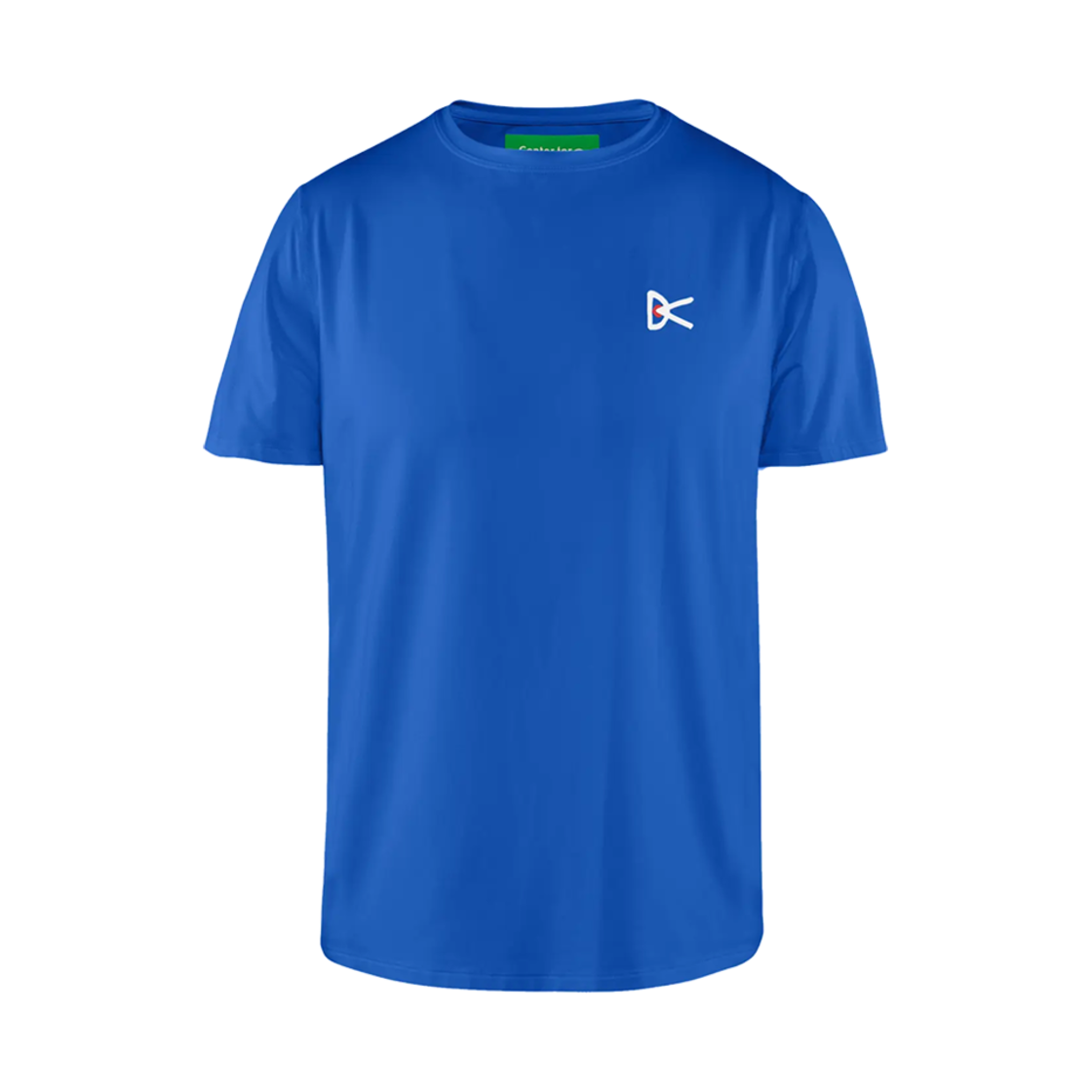 DV0002-BLU District Vision Lightweight Short Sleeve T-Shirt Surf Blue