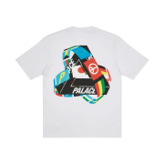 Palace Tri-Flag T-Shirt White - 21SS