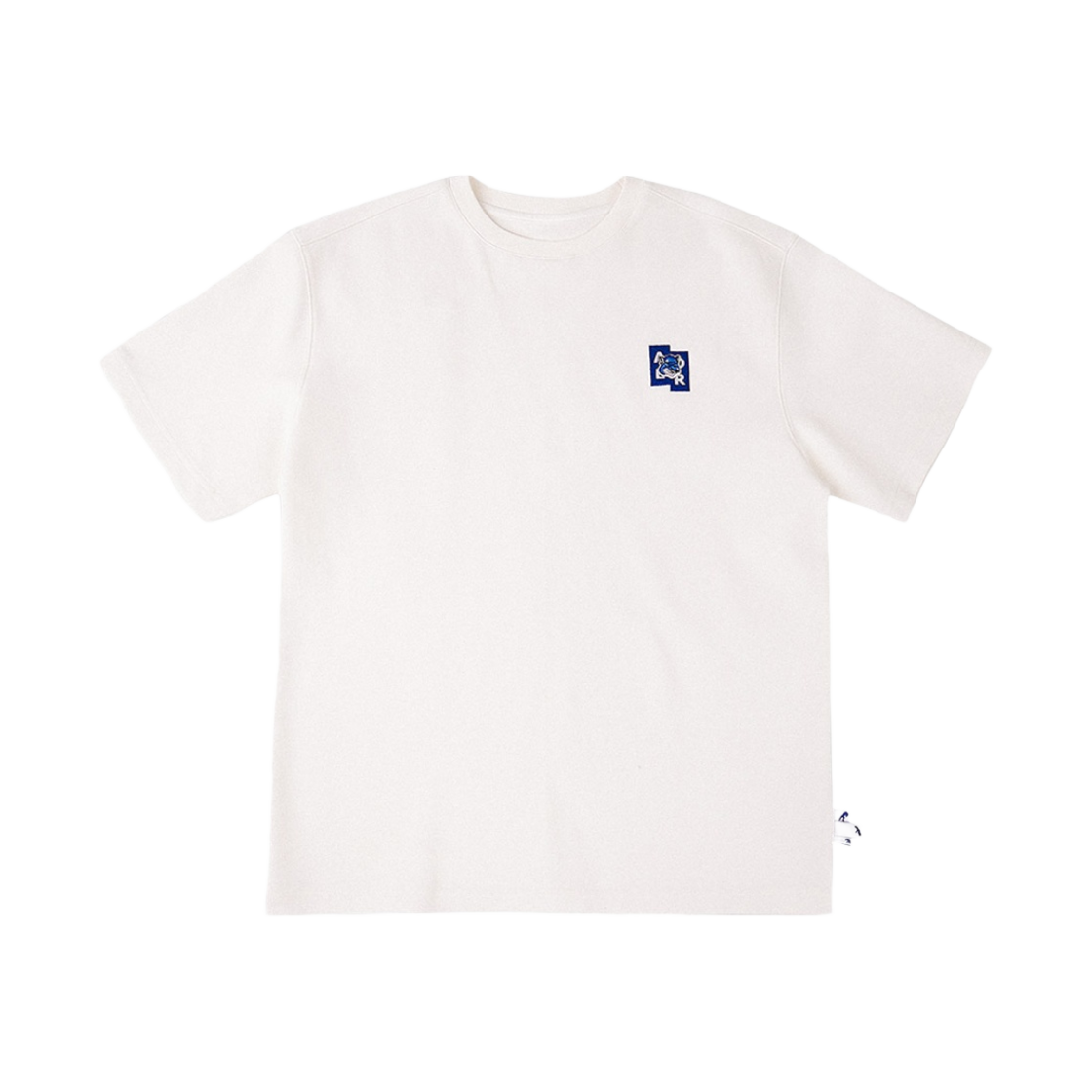 메종 키츠네 x 아더에러 테트리스 폭스 티셔츠 오프 화이트(Maison Kitsune x Ader Error Tetris Fox T-Shirt Off White)