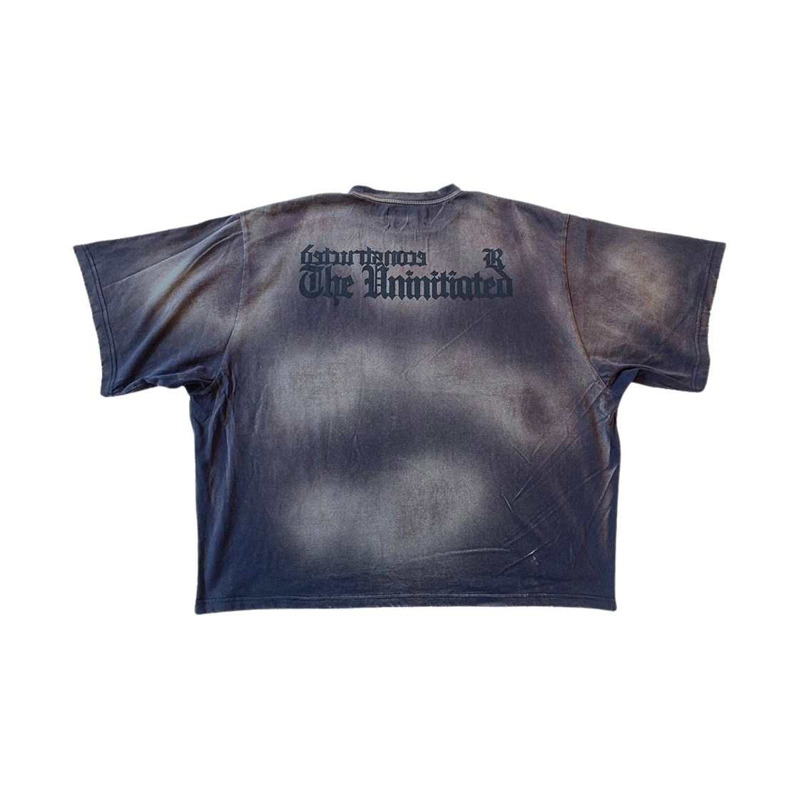 rbU_T_CDYED_NV rbU Color Dyed T-Shirt Washed Dark Navy Blue