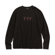 Hatchingroom VTG Cartoon Heart T-Shirt Long Washed Black