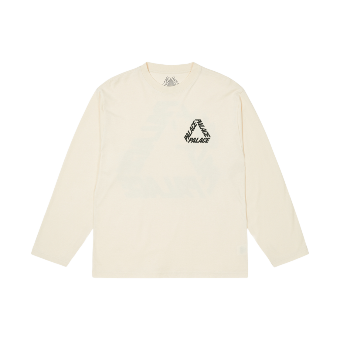 팔라스 P3 롱슬리브 소프트 화이트 - 24FW | Palace | KREAM