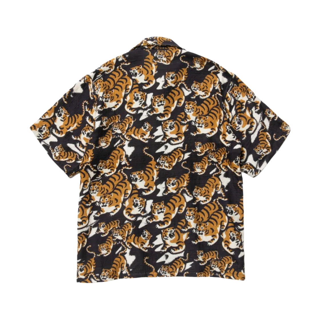 휴먼 메이드 타이거 거즈 알로하 셔츠 네이비(Human Made Tiger Gauze Aloha Shirt Navy) - 2