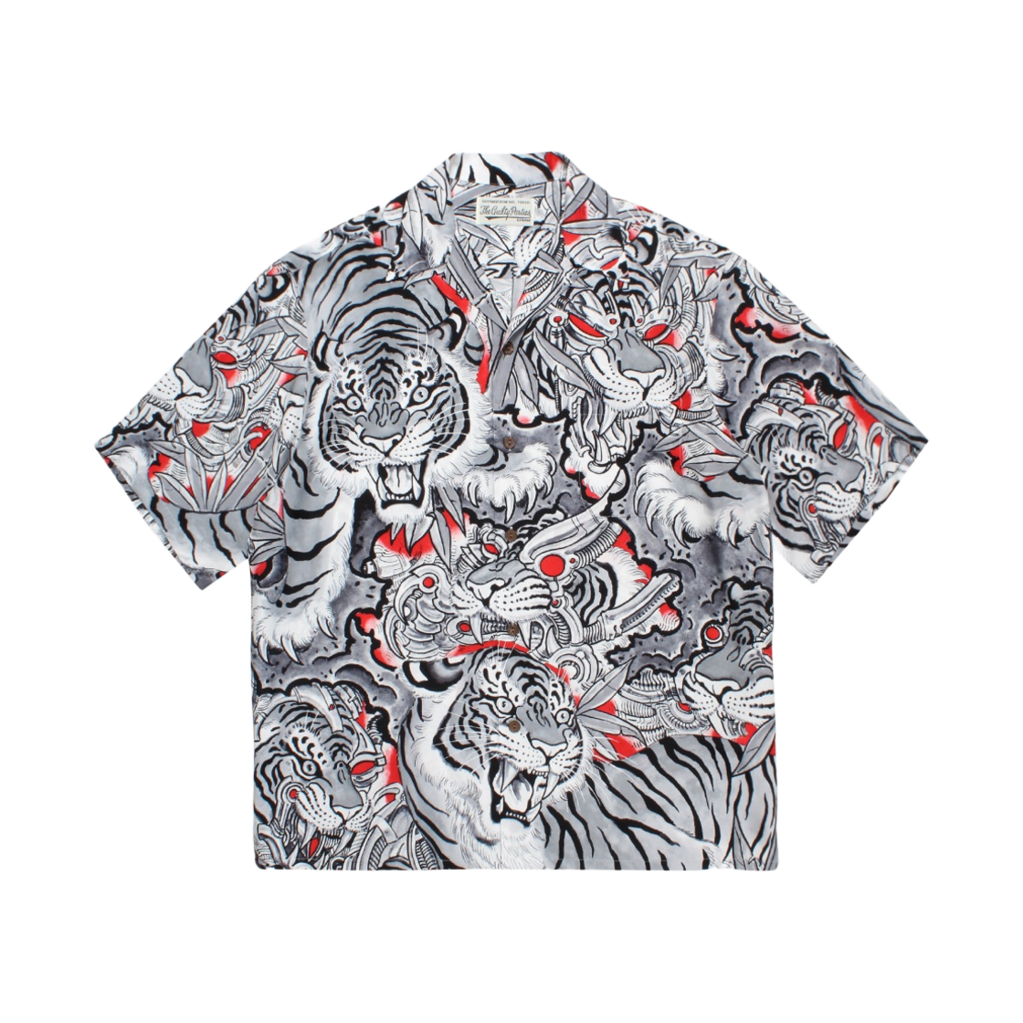 3408 Wacko Maria x Tim Lehi Hawaiian Shirt Mono