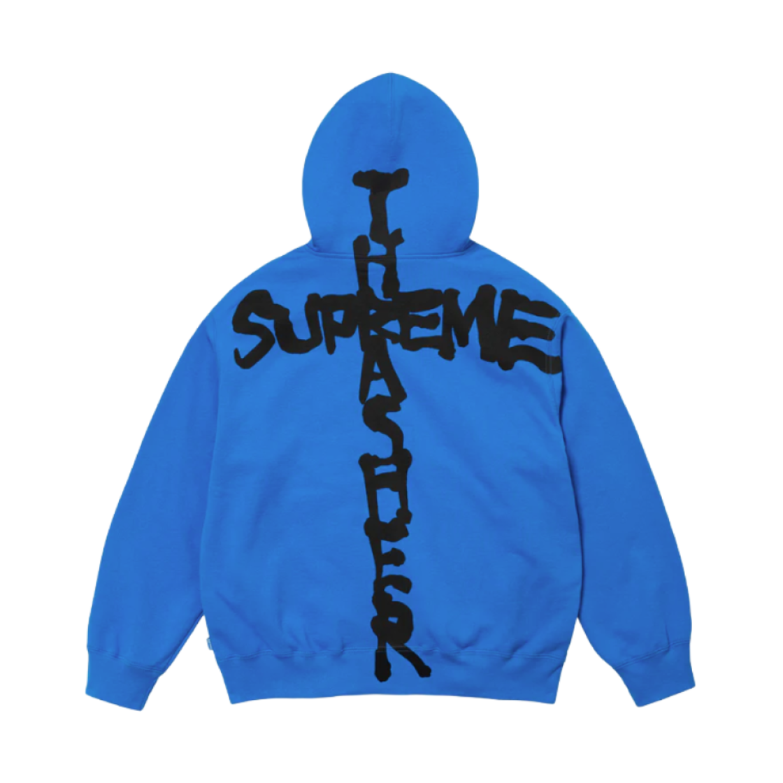 슈프림 x 트레셔 집업 후드 스웨트셔츠 브라이트 블루 - 24FW(Supreme x Thrasher Zip Up Hooded Sweatshirt Bright Blue - 24FW)
