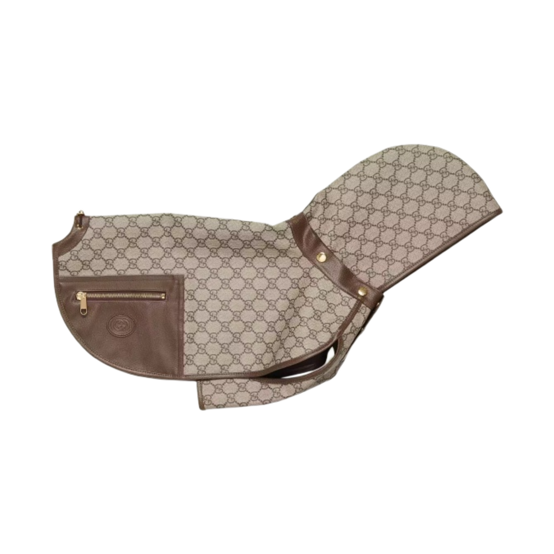 구찌 GG 슈프림 펫 코트 베이지 에보니(Gucci GG Supreme Pet Coat Beige Ebony) - 1