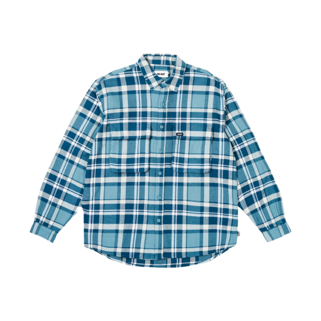 팔라스 체크 셔츠 네이비 - 24FW(Palace Check Shirt Navy - 24FW) - 1