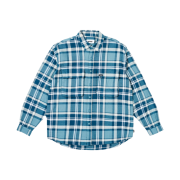 Palace Check Shirt Navy - 24FW