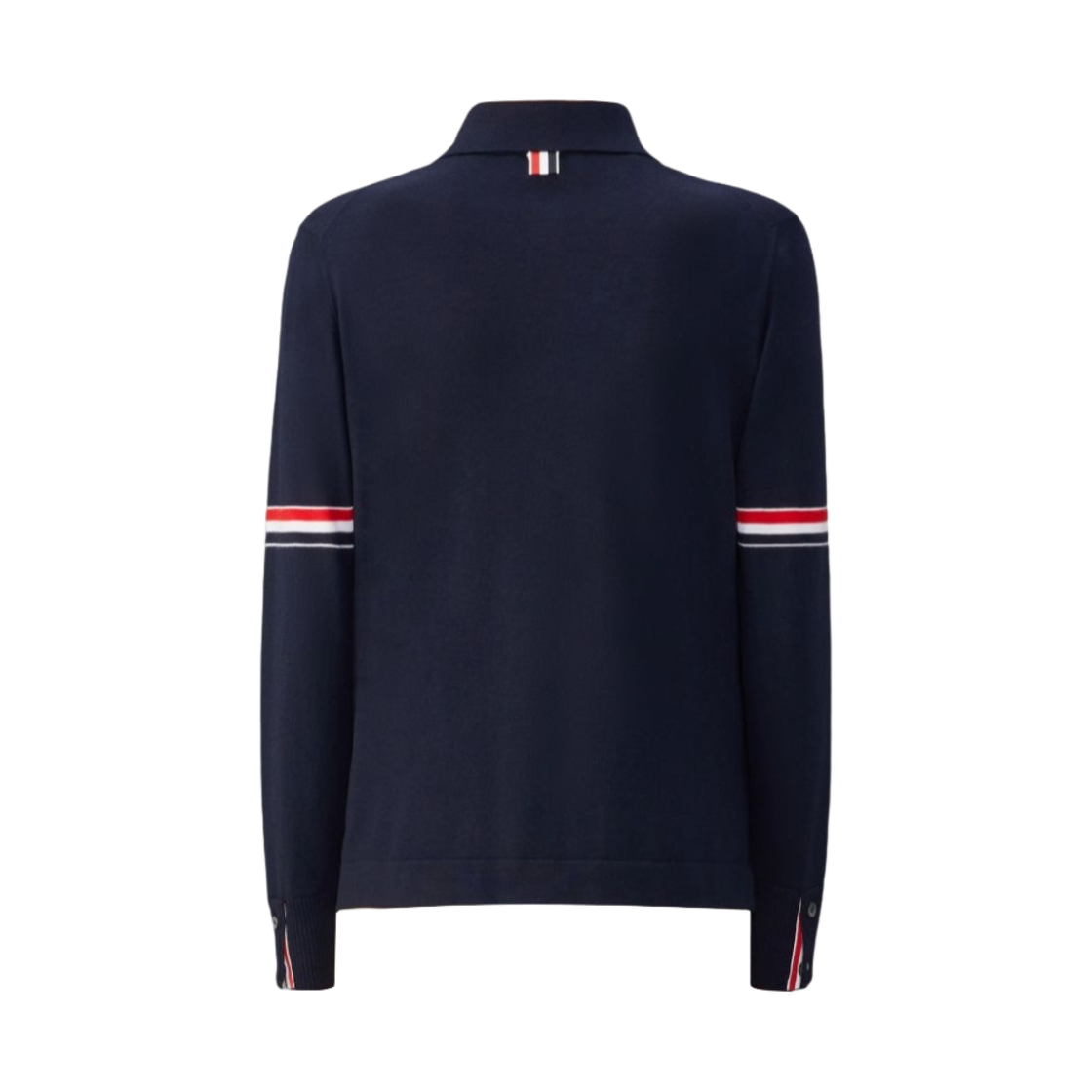 톰브라운 메리노 울 암밴드 셔츠 네이비(Thom Browne Merino Wool Armband Shirt Navy) - 2