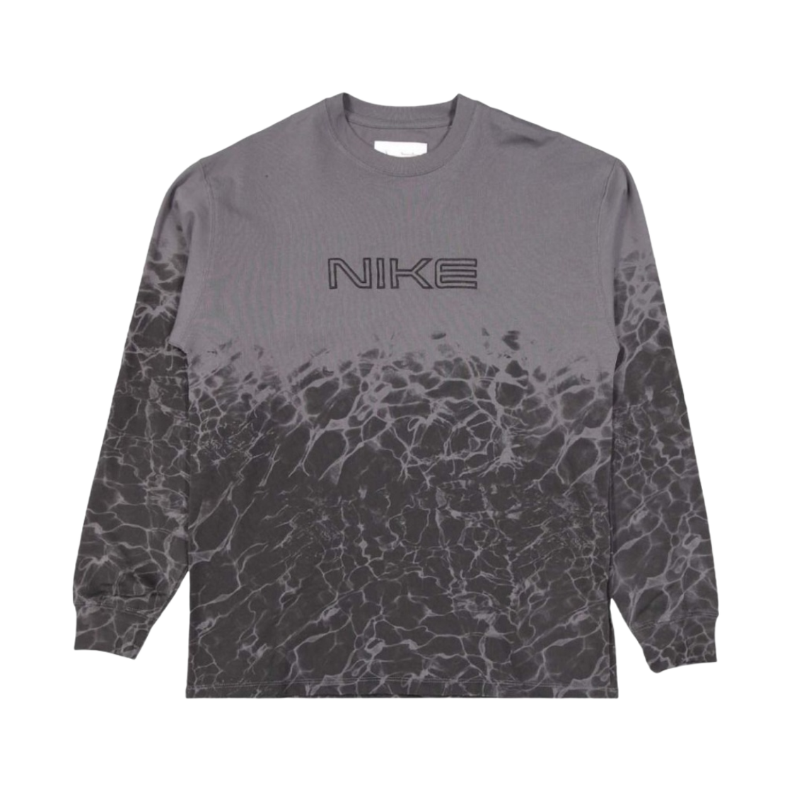 나이키 NRG 쿠키니 롱슬리브 티셔츠 아이언 그레이 블랙 - US/EU(Nike NRG Kukini LS T-Shirt Iron Grey Black - US/EU)