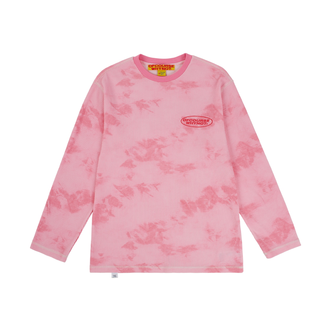 오브콜스와이낫 컬러풀 드림 롱 슬리브 티셔츠 핑크(ofcoursewhynot Colorful Dream LS T-Shirt Pink)