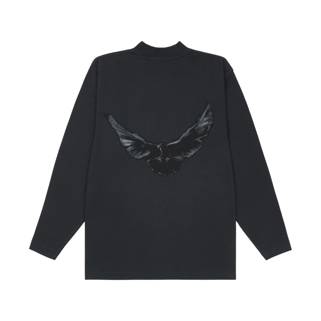 이지 갭 엔지니어드 바이 발렌시아가 도브 롱슬리브 티셔츠 블랙(Yeezy Gap Engineered By Balenciaga Dove Long Sleeve T-Shirt Black)