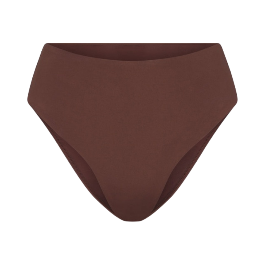 - (W) Khy High Waist Bikini Bottom Chocolate