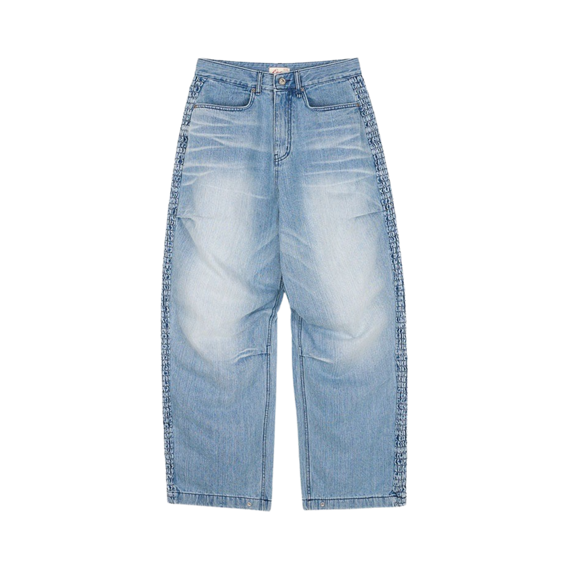 [트리플적립] [KREAM 단독] 이티씨이 스모킹 배기진 블루([트리플적립] [KREAM 단독] Etce Smocking Baggy Jean Blue)