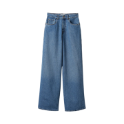 (W) Miu Miu Denim Pants Relaxed Fit Sapphire Blue