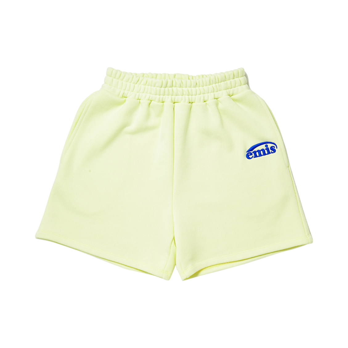 - (W) Emis New Logo Sweatshorts Light Yellow - 22SS