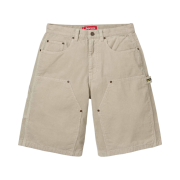 Supreme Washed Corduroy Double Knee Painter Short Tan - 24SS