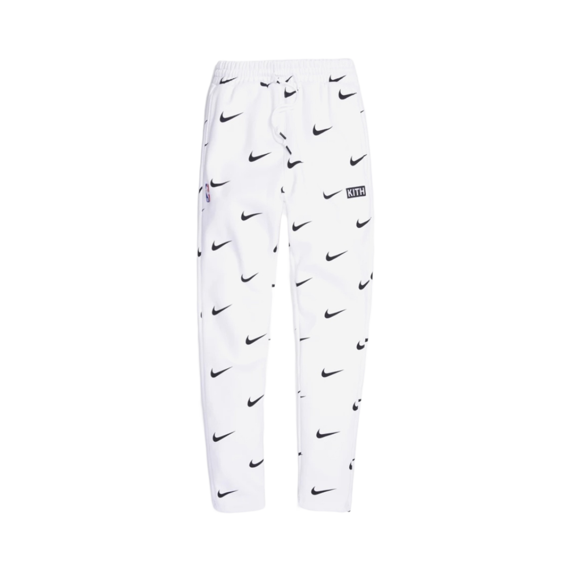나이키 x 키스 뉴욕 닉스 AOP 플리스 팬츠 화이트