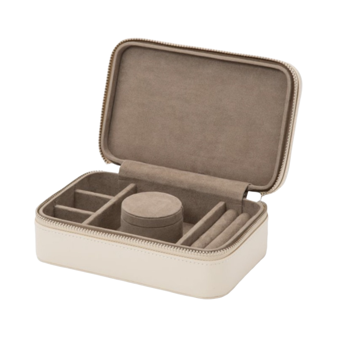 울프 1834 소피아 트래블 집 케이스 아이보리(Wolf 1834 Sophia Travel Zip Case Ivory) - 2