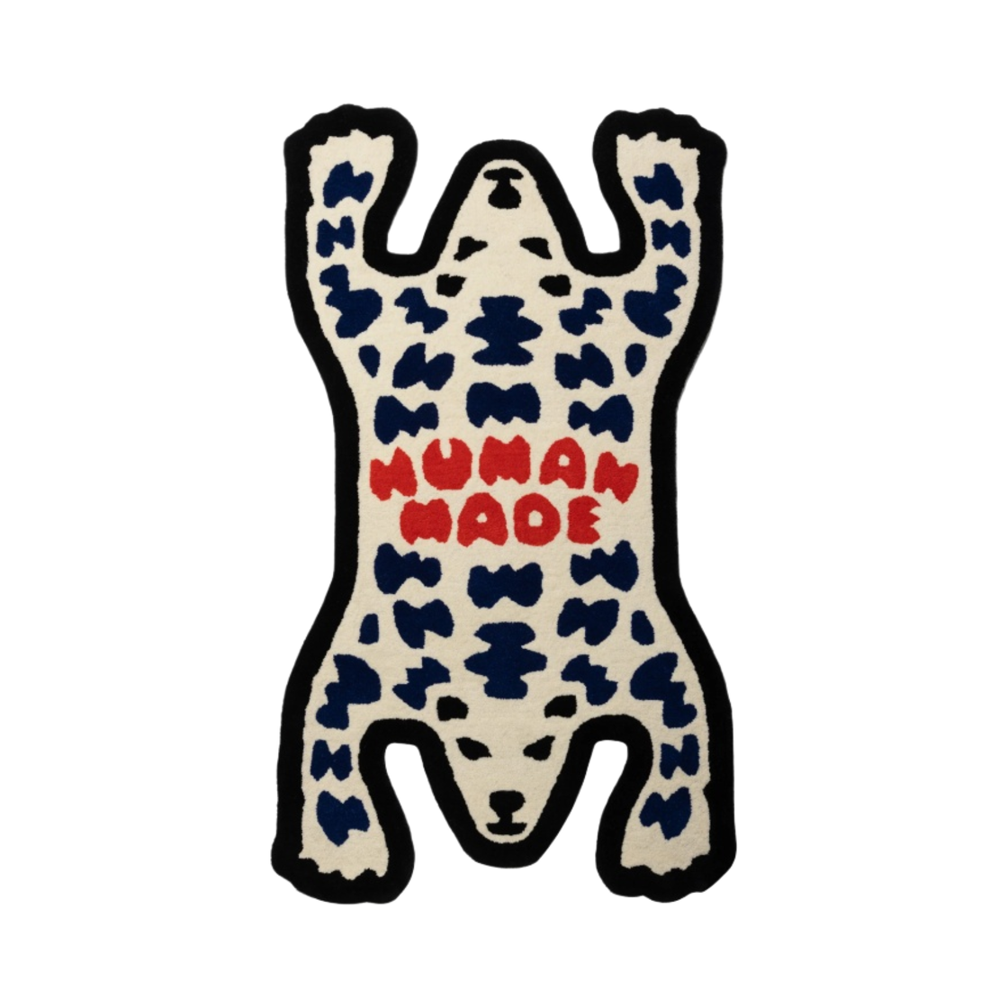 HM26GD073 Human Made Polar Bear Rug White