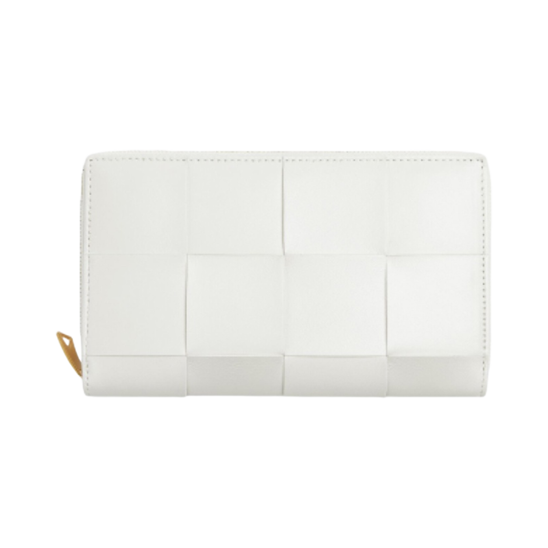 보테가 베네타 카세트백 지퍼 어라운드 지갑 초크(Bottega Veneta Cassette Zip Around Wallet Chalk) - 1
