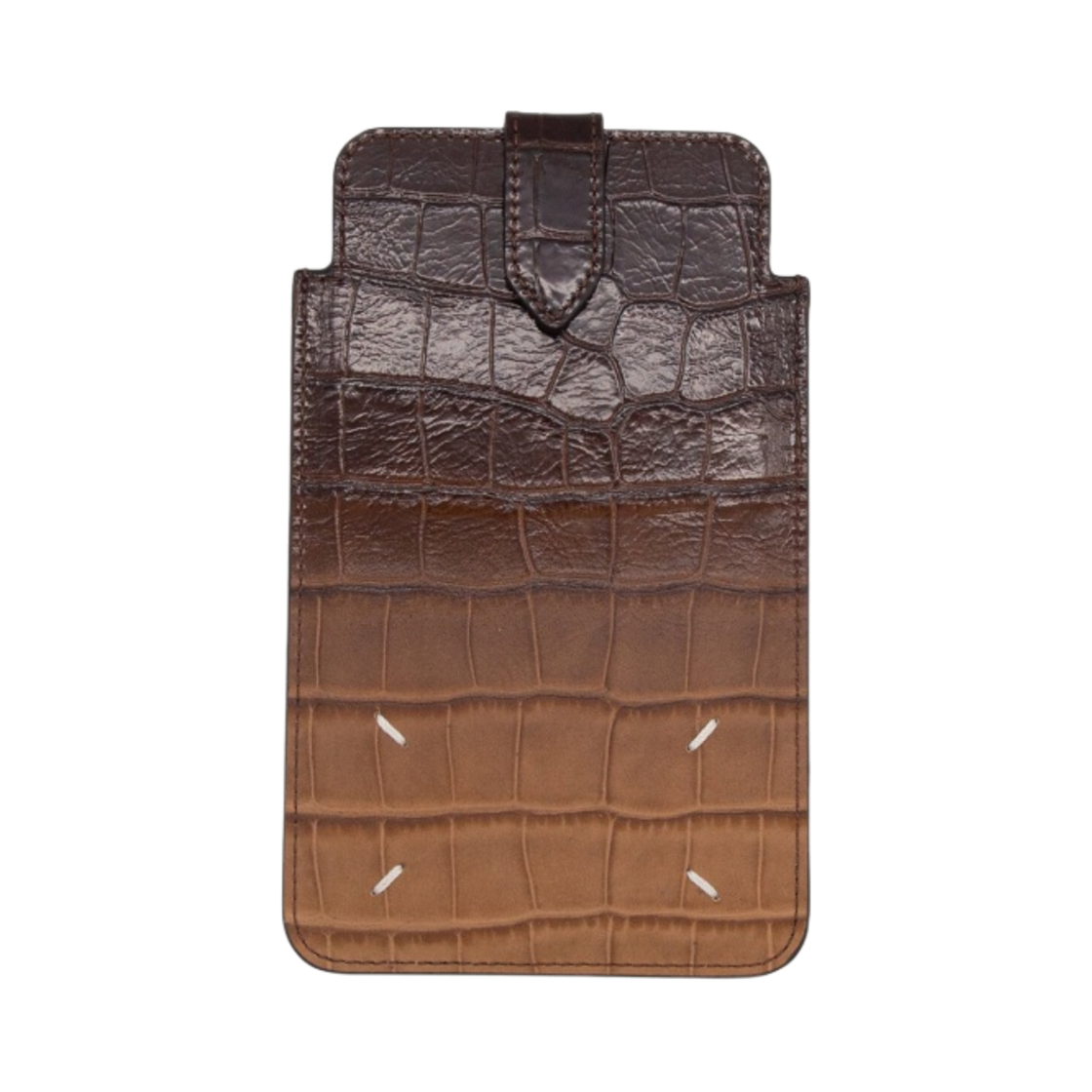 메종 마르지엘라 포 스티치 폰 파우치 꼬냑(Maison Margiela Four Stitches Phone Pouch Cognac) - 1
