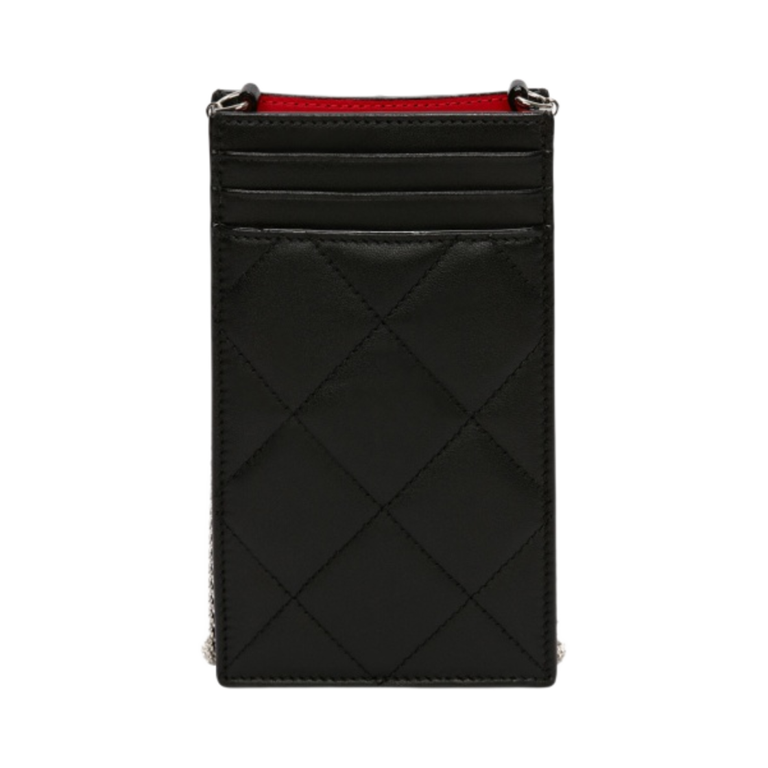 알렉산더 맥퀸 그래피티 체인 폰 케이스 블랙 화이트(Alexander McQueen Graffiti Phone Case with Chain in Black White) - 2