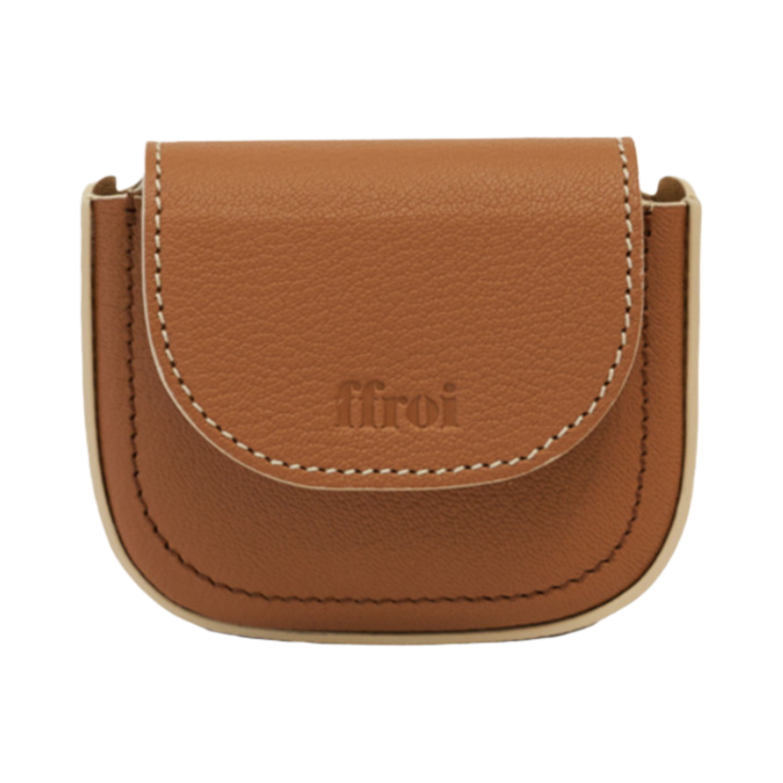 프루아 폴 카드 홀더 꼬냑(FFROI Paul Card Holder Cognac)