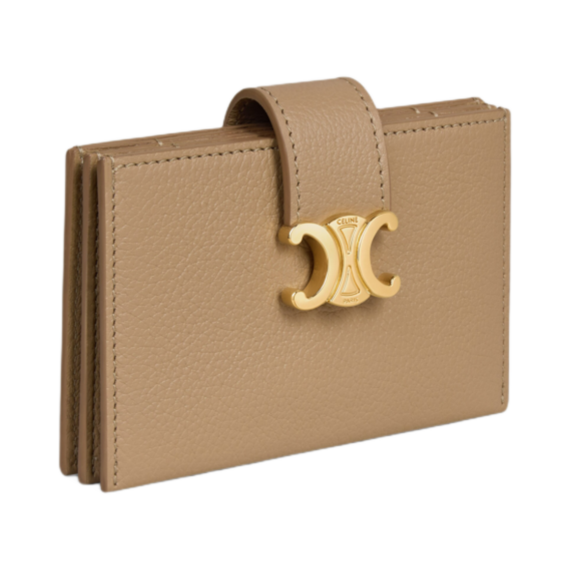 셀린느 아코디언 카드 홀더 서플 그레인드 카프스킨 스모크드 브라운(Celine Accordeon Card Holder in Supple Grained Calfskin Smoked Brown) - 2