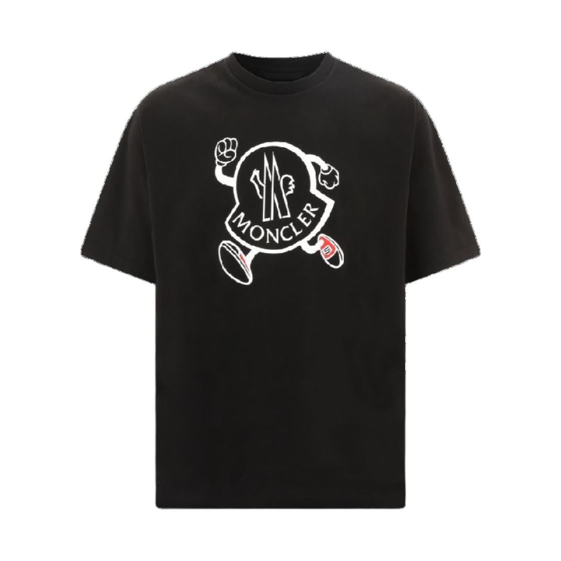 몽클레르 로고 티셔츠 블랙 - 23SS(Moncler Logo T-Shirt Black - 23SS) - 1